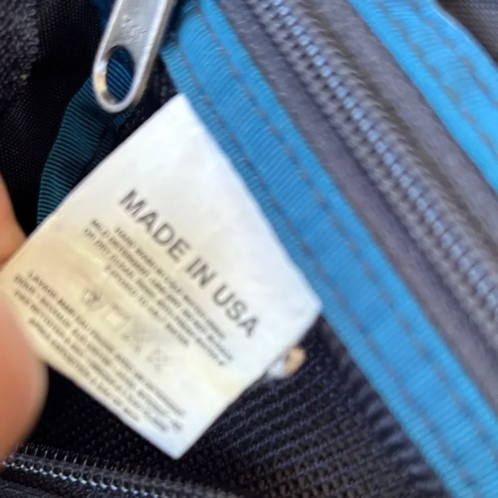 Vintage Patagonia Under Seat Black Duffel Bag